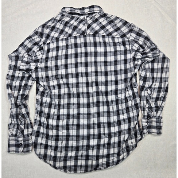 Hilfiger Denim Mens Plaid Long‎ Sleeve Button Down Shirt Custom Fit - Picture 2 of 8